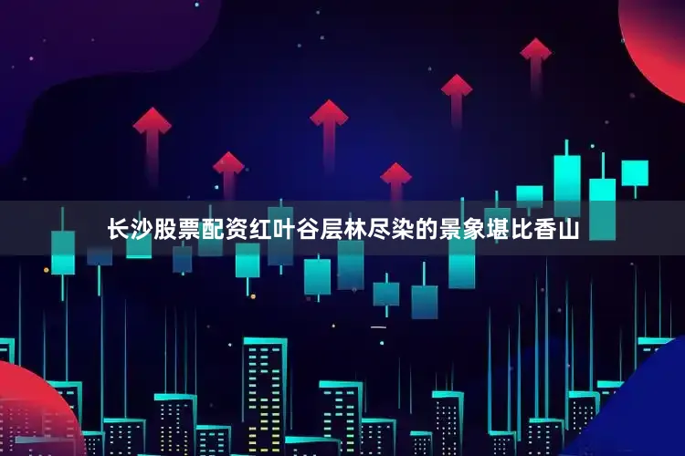 长沙股票配资红叶谷层林尽染的景象堪比香山